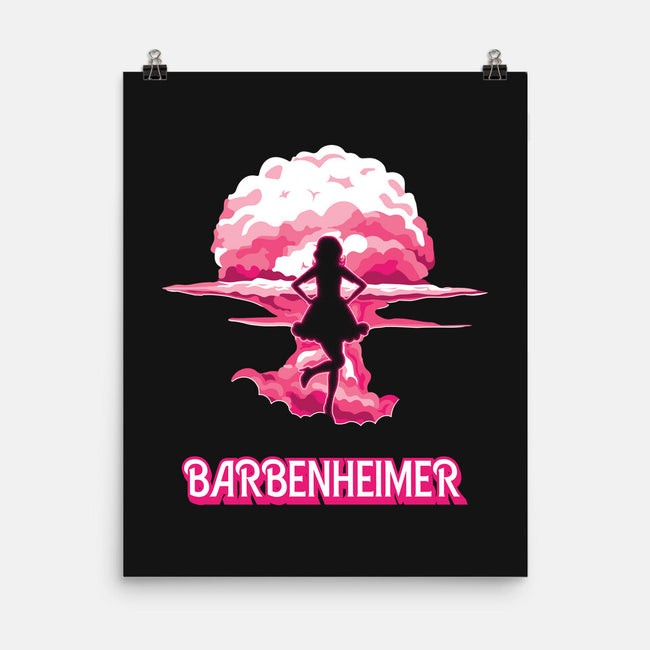 Barbenheimer Fusion-None-Matte-Poster-Tronyx79