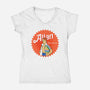 Only One-Womens-V-Neck-Tee-hbdesign