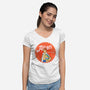 Only One-Womens-V-Neck-Tee-hbdesign