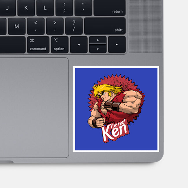 The Real Ken-None-Glossy-Sticker-Tronyx79