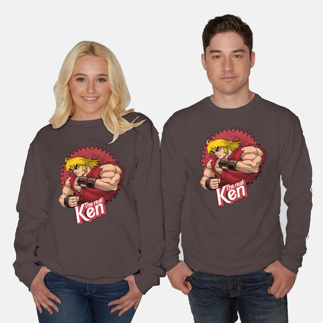 The Real Ken-Unisex-Crew Neck-Sweatshirt-Tronyx79