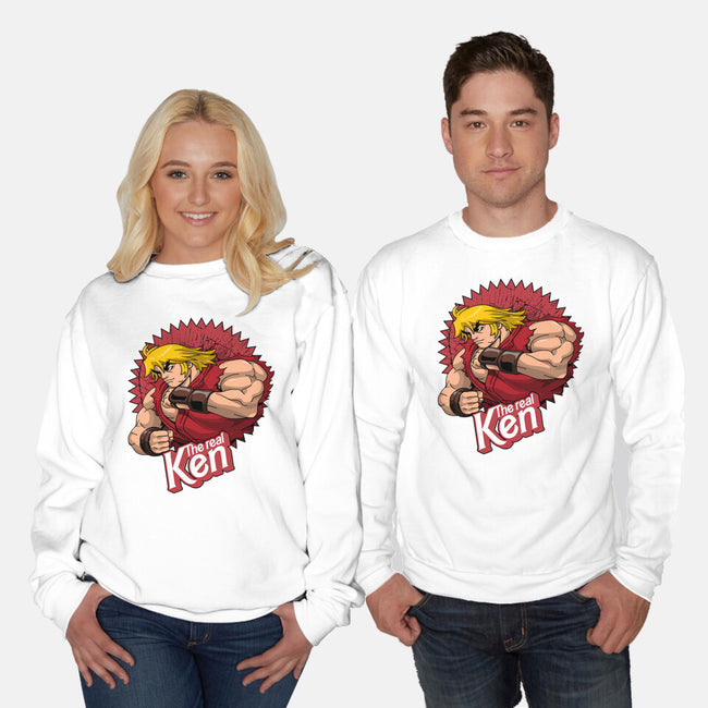 The Real Ken-Unisex-Crew Neck-Sweatshirt-Tronyx79