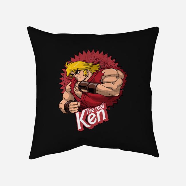 The Real Ken-None-Non-Removable Cover w Insert-Throw Pillow-Tronyx79