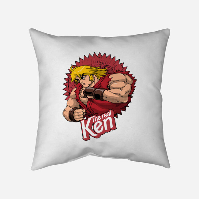 The Real Ken-None-Removable Cover-Throw Pillow-Tronyx79