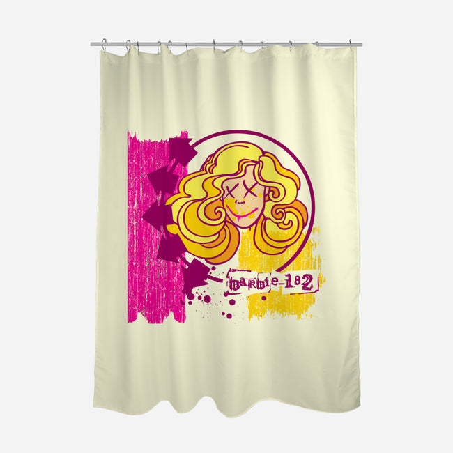 Barbie-182-None-Polyester-Shower Curtain-dalethesk8er