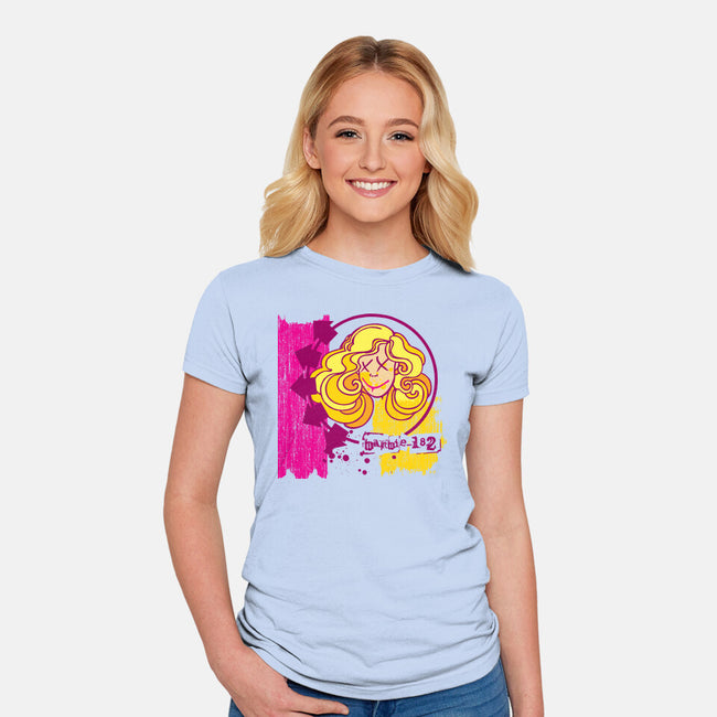 Barbie-182-Womens-Fitted-Tee-dalethesk8er