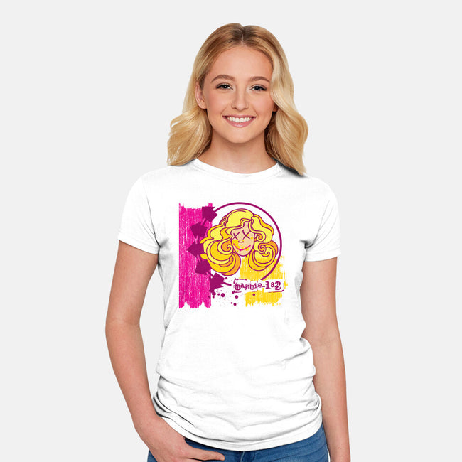 Barbie-182-Womens-Fitted-Tee-dalethesk8er