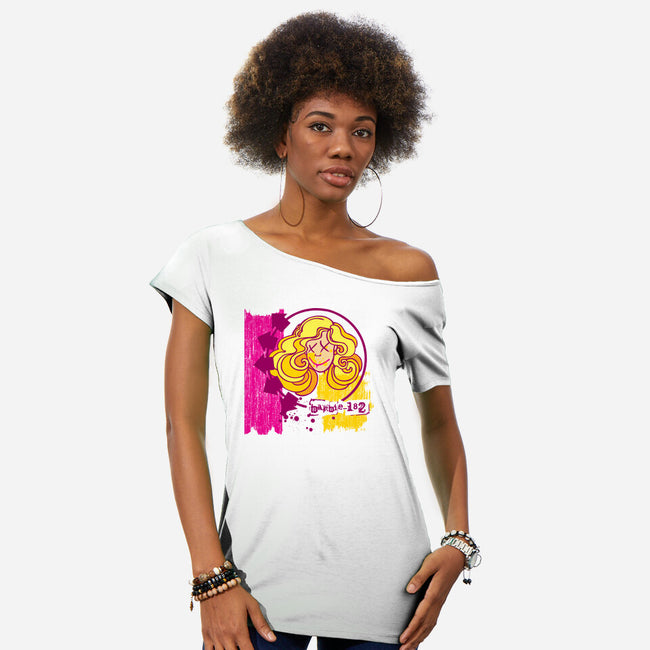 Barbie-182-Womens-Off Shoulder-Tee-dalethesk8er