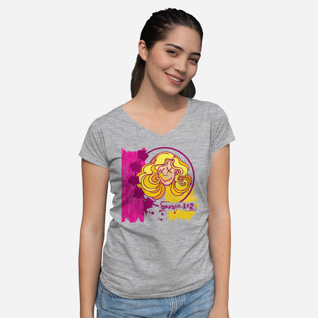 Barbie-182-Womens-V-Neck-Tee-dalethesk8er