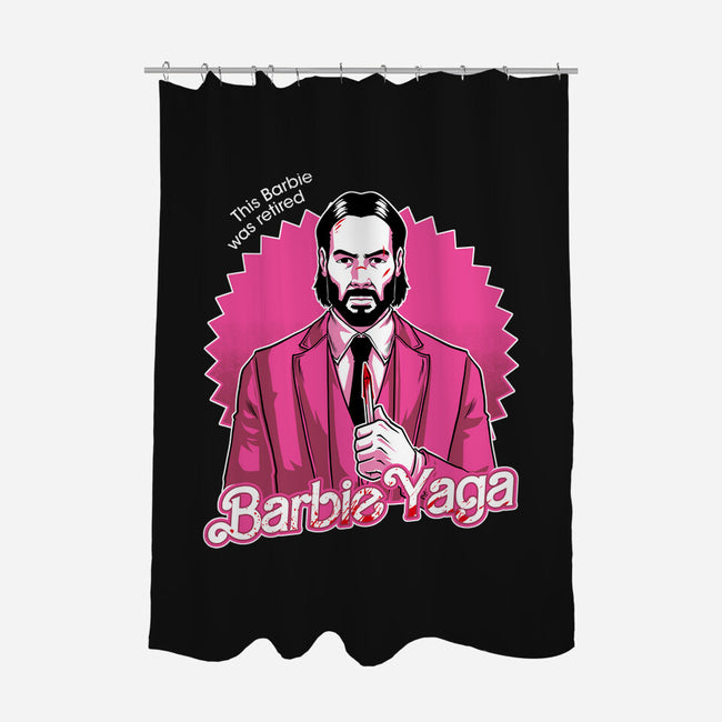 Baba Yaga Doll-None-Polyester-Shower Curtain-Studio Mootant