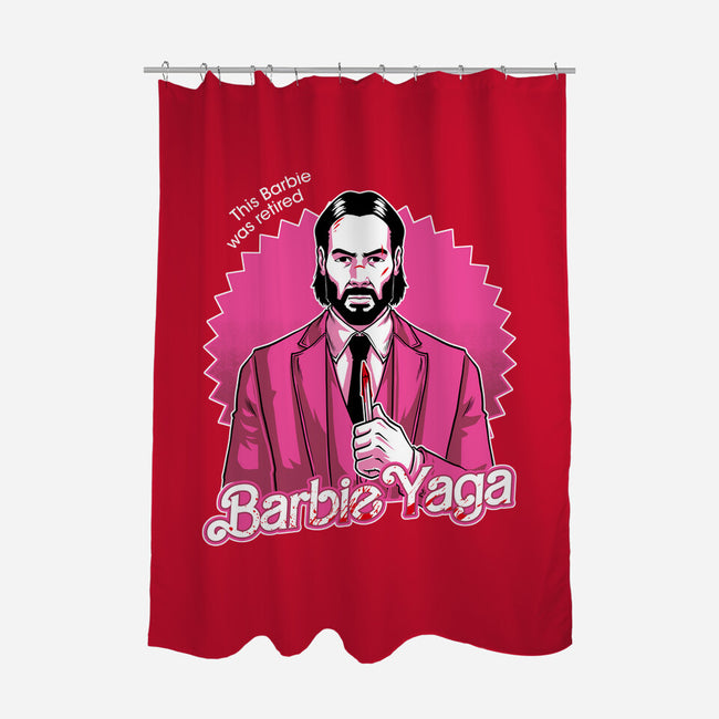 Baba Yaga Doll-None-Polyester-Shower Curtain-Studio Mootant