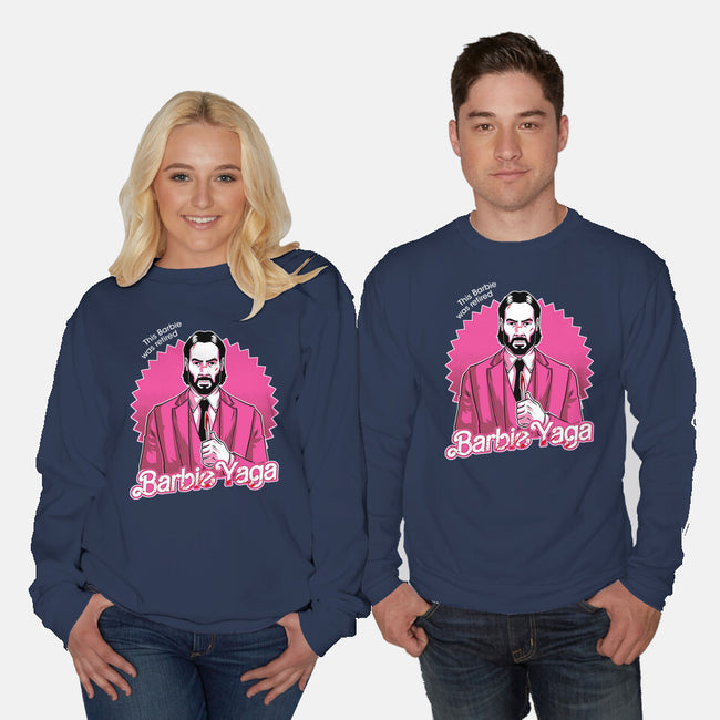 Baba Yaga Doll-Unisex-Crew Neck-Sweatshirt-Studio Mootant