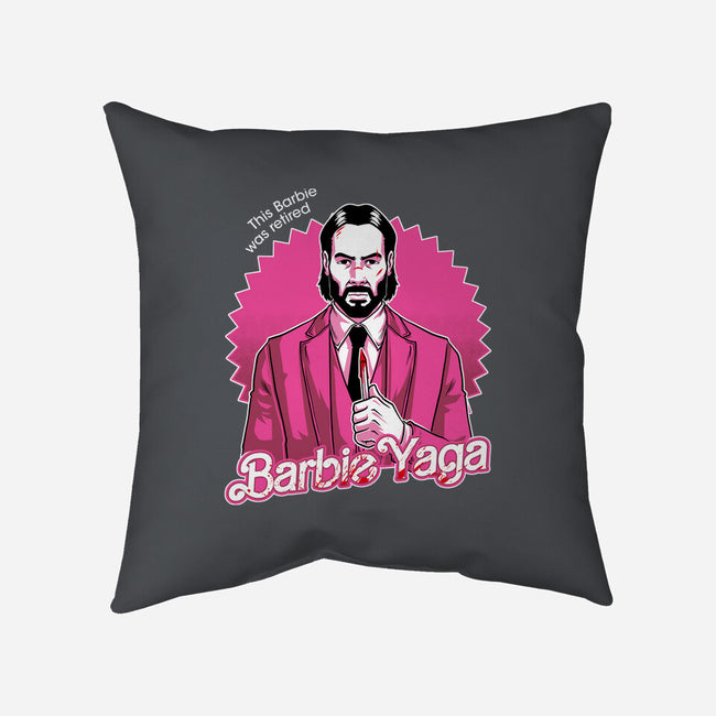 Baba Yaga Doll-None-Non-Removable Cover w Insert-Throw Pillow-Studio Mootant