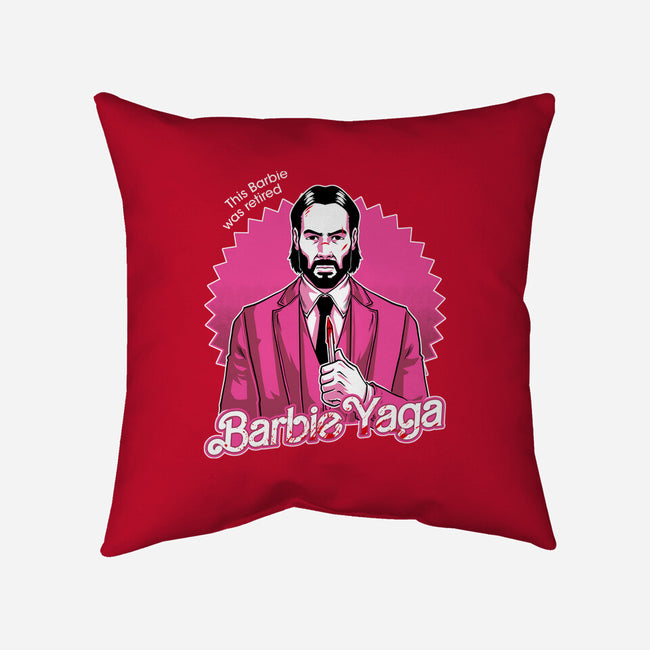 Baba Yaga Doll-None-Non-Removable Cover w Insert-Throw Pillow-Studio Mootant