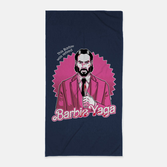 Baba Yaga Doll-None-Beach-Towel-Studio Mootant