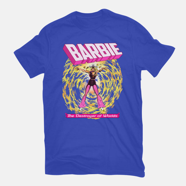 Dark Barbie-Womens-Fitted-Tee-MarianoSan