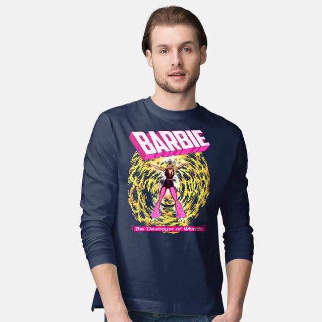 Dark Barbie-Mens-Long Sleeved-Tee-MarianoSan