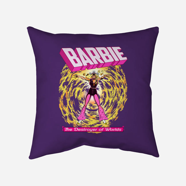 Dark Barbie-None-Non-Removable Cover w Insert-Throw Pillow-MarianoSan