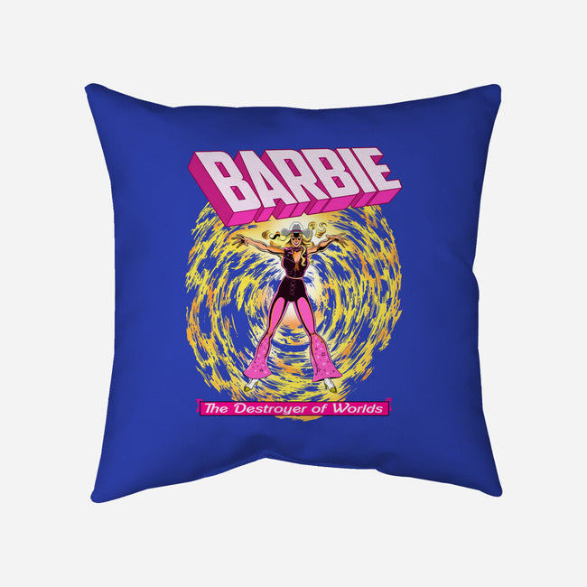 Dark Barbie-None-Non-Removable Cover w Insert-Throw Pillow-MarianoSan