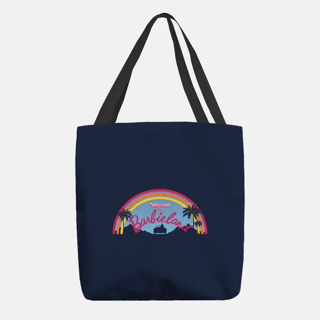 Welcome To Barbieland-None-Basic Tote-Bag-Poison90