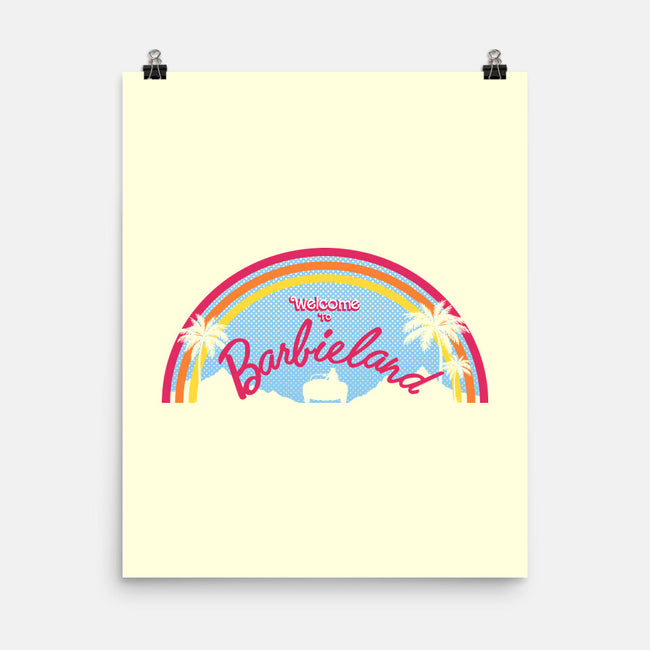 Welcome To Barbieland-None-Matte-Poster-Poison90