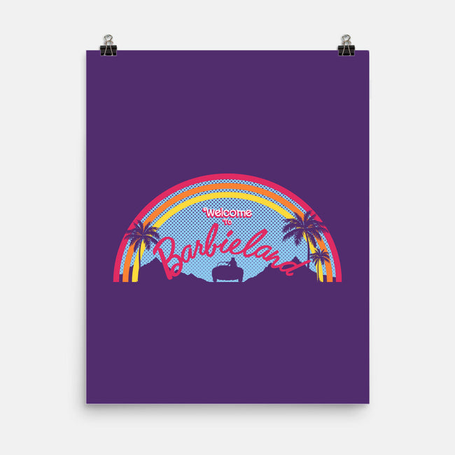 Welcome To Barbieland-None-Matte-Poster-Poison90