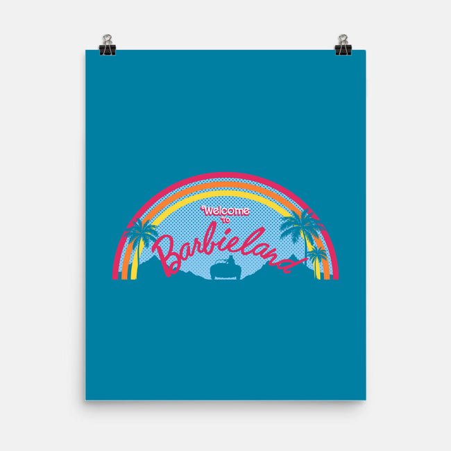 Welcome To Barbieland-None-Matte-Poster-Poison90