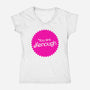 You Are Kenough-Womens-V-Neck-Tee-bomdesignz