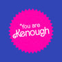 You Are Kenough-Womens-V-Neck-Tee-bomdesignz