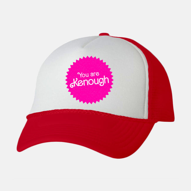 You Are Kenough-Unisex-Trucker-Hat-bomdesignz