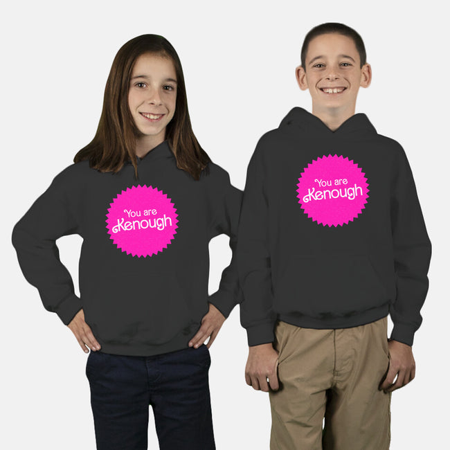 You Are Kenough-Youth-Pullover-Sweatshirt-bomdesignz