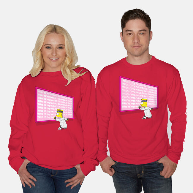 Mojo Dojo-Unisex-Crew Neck-Sweatshirt-MarianoSan