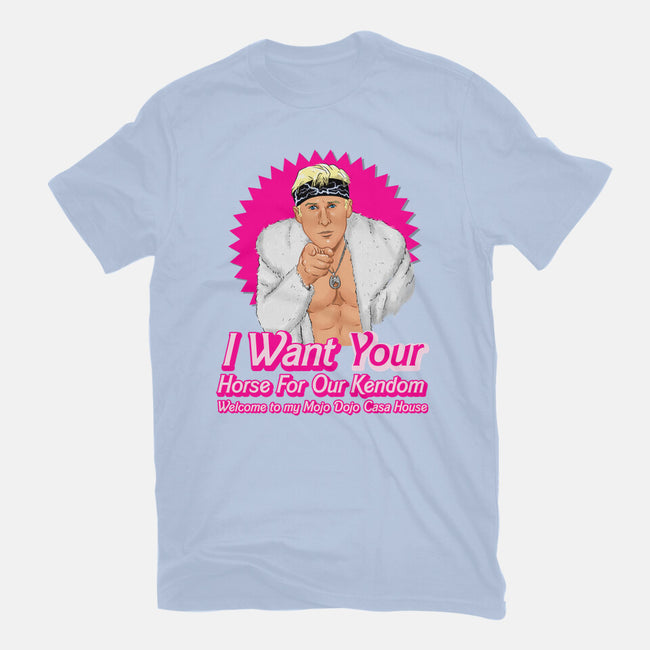 I Want Your Horse-Womens-Fitted-Tee-MarianoSan