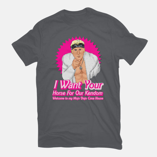 I Want Your Horse-Mens-Basic-Tee-MarianoSan