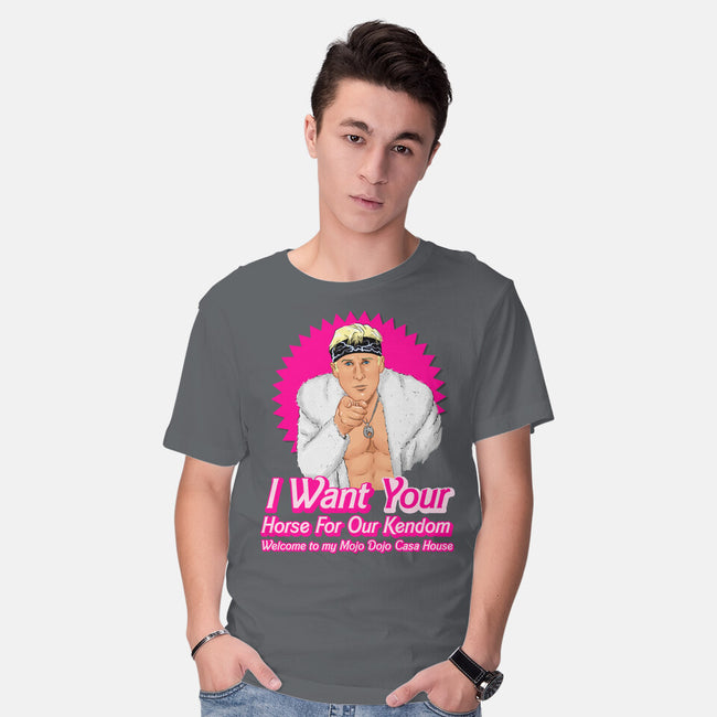 I Want Your Horse-Mens-Basic-Tee-MarianoSan