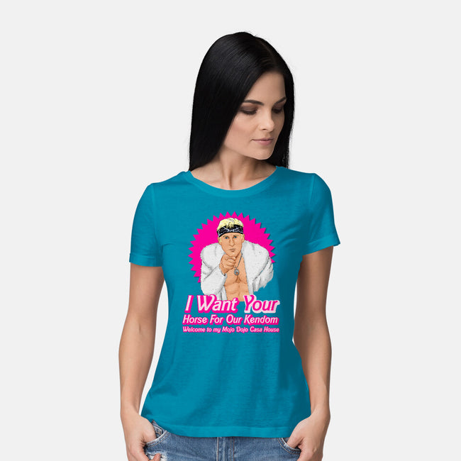 I Want Your Horse-Womens-Basic-Tee-MarianoSan