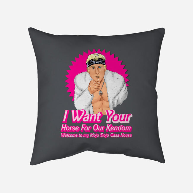 I Want Your Horse-None-Removable Cover-Throw Pillow-MarianoSan