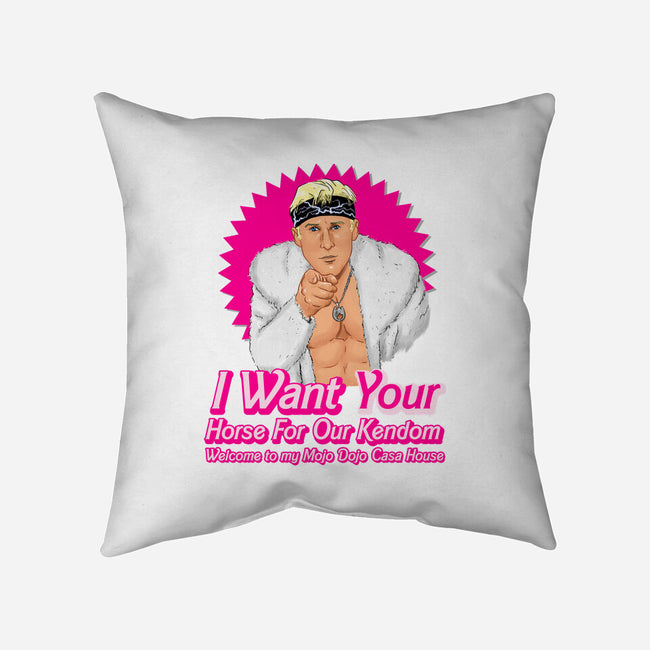 I Want Your Horse-None-Removable Cover-Throw Pillow-MarianoSan