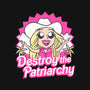 Destroy The Patriarchy-None-Beach-Towel-Aarons Art Room