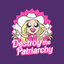 Destroy The Patriarchy-None-Beach-Towel-Aarons Art Room