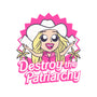 Destroy The Patriarchy-None-Polyester-Shower Curtain-Aarons Art Room
