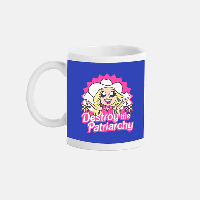 Destroy The Patriarchy-None-Mug-Drinkware-Aarons Art Room