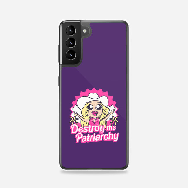 Destroy The Patriarchy-Samsung-Snap-Phone Case-Aarons Art Room