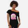 Destroy The Patriarchy-Womens-Off Shoulder-Tee-Aarons Art Room