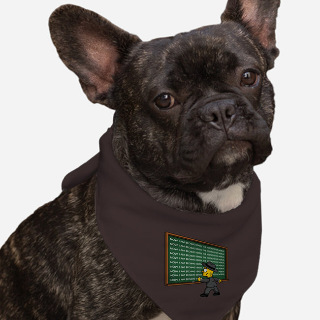 I Am Became Death-Dog-Bandana-Pet Collar-Barbadifuoco