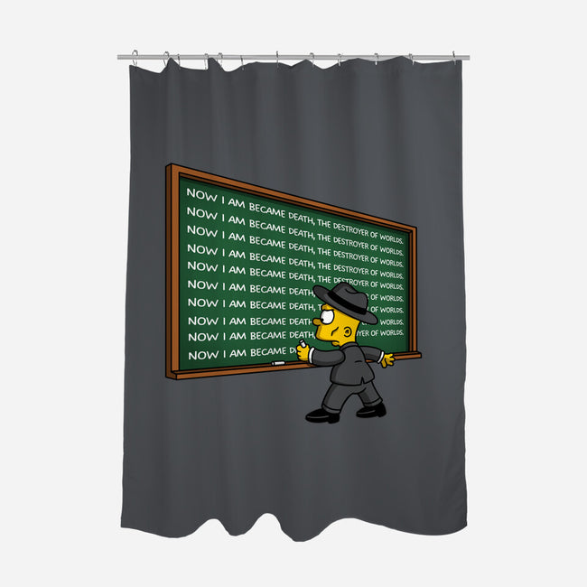 I Am Became Death-None-Polyester-Shower Curtain-Barbadifuoco