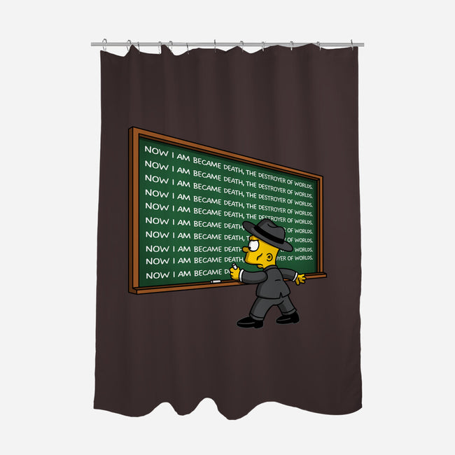 I Am Became Death-None-Polyester-Shower Curtain-Barbadifuoco