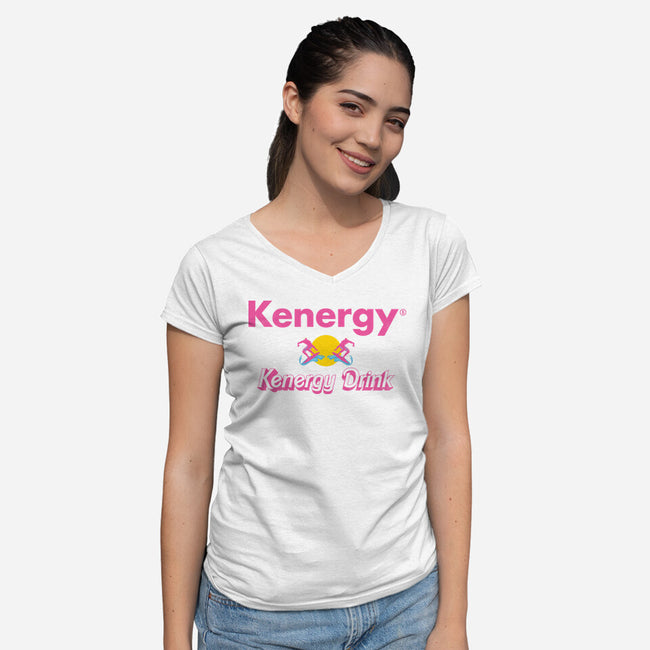 Kenergy-Womens-V-Neck-Tee-rocketman_art
