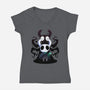 Knight Creature-Womens-V-Neck-Tee-AqueleJutsu