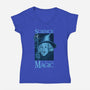 Science Is The Real Magic-Womens-V-Neck-Tee-sachpica